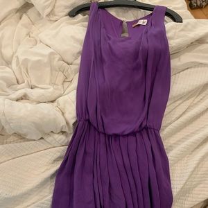 Alice and Olivia purple dress